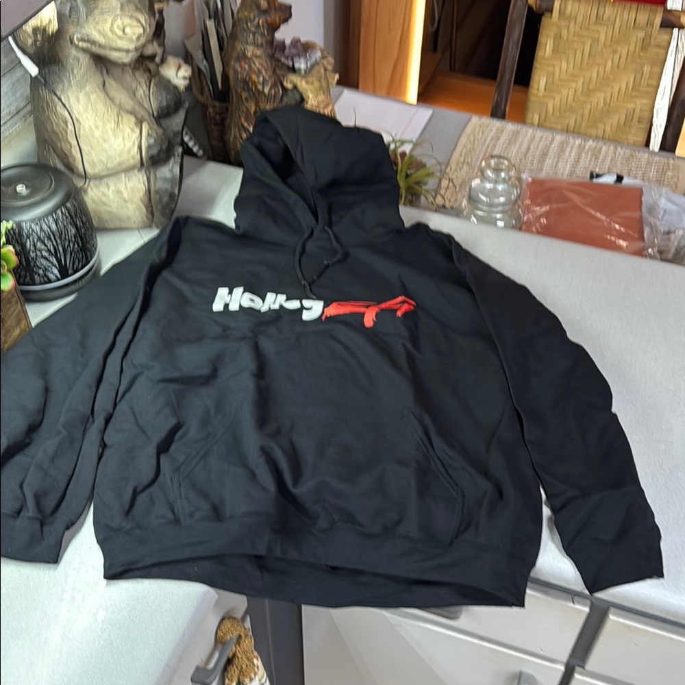 Red and Black Ninja Hoodie Sweatshirt
